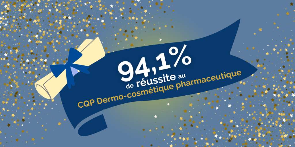 Résultats CQP Dermo-cosmétique pharmaceutique 2024