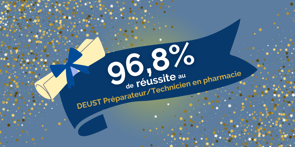 Résultats DEUST Préparateur/Technicien en pharmacie