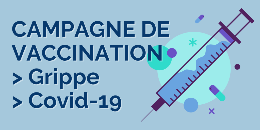 Vaccination 2024-2025 contre la grippe et la Covid-19